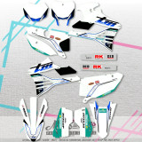 TM MX 250 300 450 530 2022 2023 2024 2025 - stickers kit graphic 4stroke (2 exhaust)