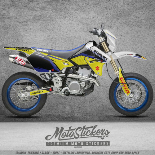 Suzuki DRZ 400 vlastní sada samolep