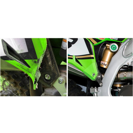 Kryt bočnic pasuje na KTM SX/F 23-EXC/F 24- transparent