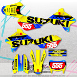 Suzuki DRZ 400 custom stickers set 4