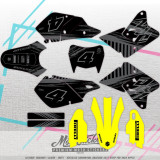 Suzuki DRZ 400 vlastní sada samolep 6