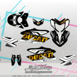 Ducati Hypermotard 796 stickers set 1