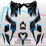 YAMAHA RAPTOR 700 700R SE 2013-2023 graphic kit - stickers r02