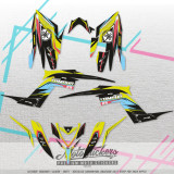 YAMAHA RAPTOR 700 700R SE 2013-2023 graphic kit - stickers r03