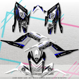 YAMAHA RAPTOR 700 2003-2012 graphic kit - stickers r04