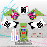 Kawasaki KX 125 250 1994 1995 1996 1997 1998 stickers kit graphic