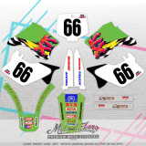 Kawasaki KX 125 250 1994 1995 1996 1997 1998 stickers kit graphic