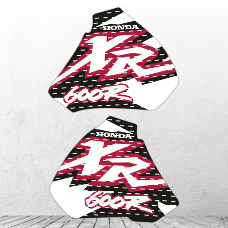 Honda XR600 1996-00 sticker set for tank with perforation