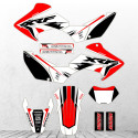 Honda XR 250 2005-2009 kompletní sada samolep