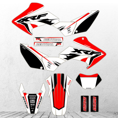 Honda XR 250 2005-2009 kompletní sada samolep