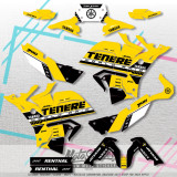Yamaha Tenere T700 WORLDRAID 700 sticker set pattern x27