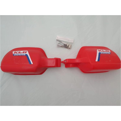 chrániče páček pasuje na KLR650 80-90 červená