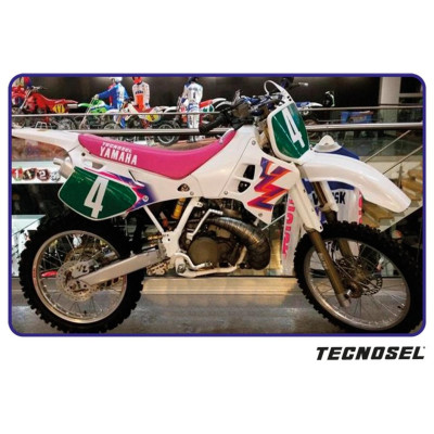 potah sedla pro YZ 93-95 replica originál 93 růžová
