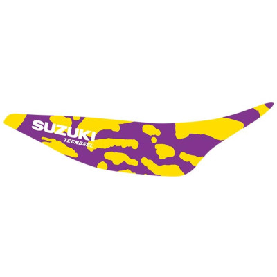 potah sedla RM 89-92 replika originál 92 žlutá/fialová