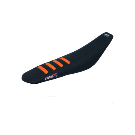 potah sedla KTM SX 85 18-23 UGS WAVE černá/oranž