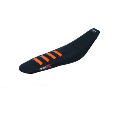 potah sedla KTM SX/F/ 19-22 EXC/F/ 20/23 černá/oranž