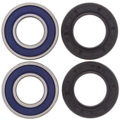 sada ložisek zadní kolo pasuje na  KX125/250 86-96 KX500 86-93