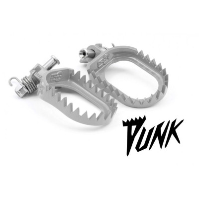 stupačky kované Punk pasuje na  SX/SXF do 15, EXC/EXCF do 16,Yamaha,Riechu,Fantic silver