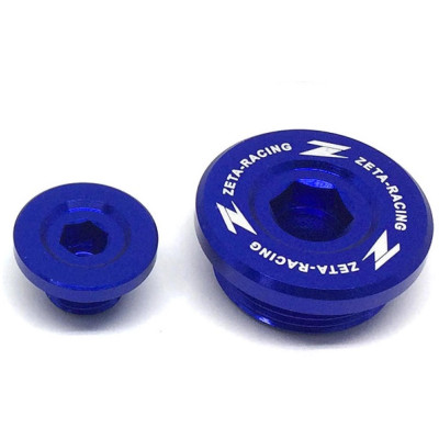 Zátky motoru ZETA  Yamaha YZF450 / 10-13 modrá