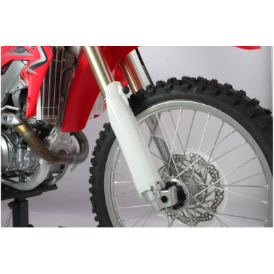 Start kit pasuje na CR/CRF Zeta včetně krytu vidlice bílá bílá