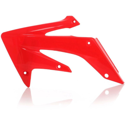 Spoilery Acerbis pro CRF 250 X 04/18,CRF250R 04/09 červená červená