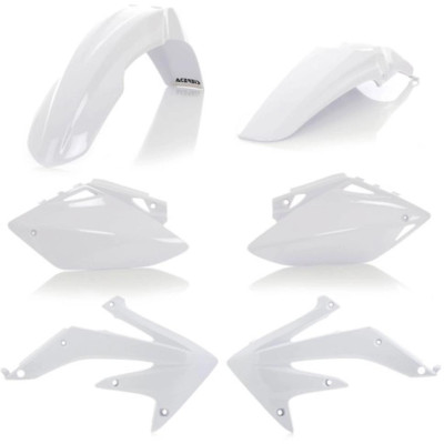 plastový kit CRF 450R 05/06 bílá