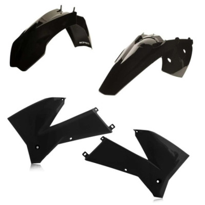 ACERBIS plastový kit KTM EXC/EXC-F 05/07 černá