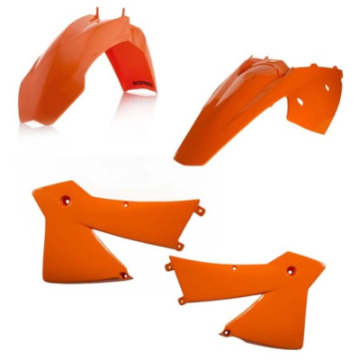 ACERBIS plastový kit KTM EXC/EXC-F 04 oranž