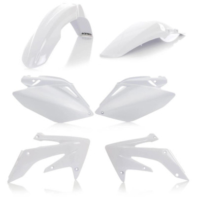 plastový kit CRF250R 06/09 bílá