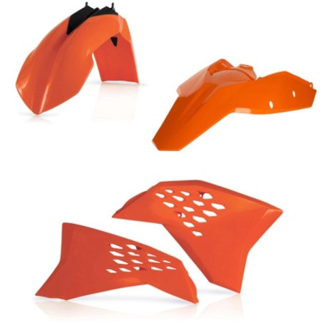 ACERBIS plastový kit KTM EXC/EXCF 08/11 oranž