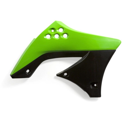 Spoilery Acerbis pro KXF 450 09/11 zelená/ černá zelená/černá