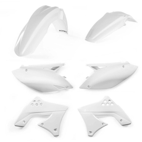 Acerbis plastový kit KXF 250 09/12 bílá