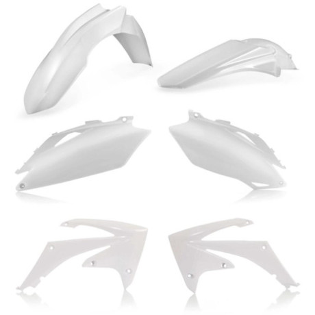 plastový kit CRF250R 10,CRF450R 09/10 bílá