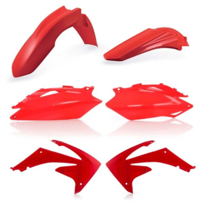 plastový kit CRF250R 10,CRF450R 09/10 červená