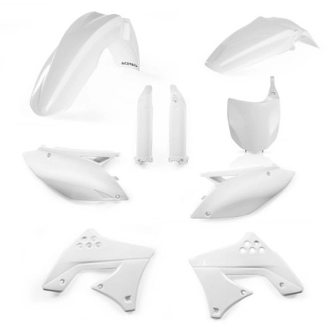 Acerbis plastový full kit KXF 250 09/12 bílá