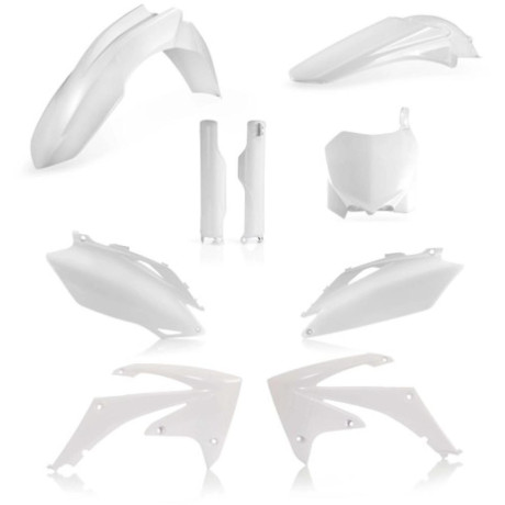 Acerbis plastový full kit CRF250 10, CRF 450 09/10 bílá
