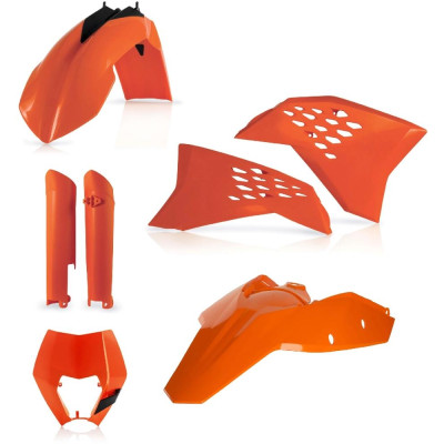 ACERBIS plastový full kit KTM EXC/EXCF 08/11 oranž