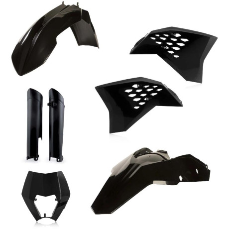 ACERBIS plastový full kit KTM EXC/EXCF 08/11 černá