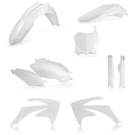 Acerbis plastový full kit CRF 250R 11/13,CRF450R 11/12 bílá