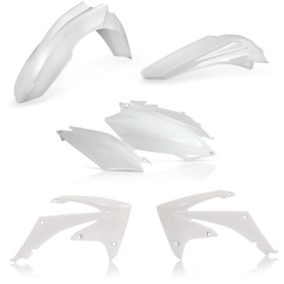 plastový kit CRF 250R 11/13,CRF450R 11/12 bílá