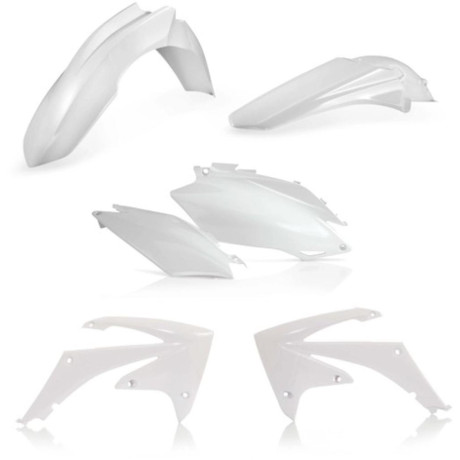 plastový kit CRF 250R 11/13,CRF450R 11/12 bílá
