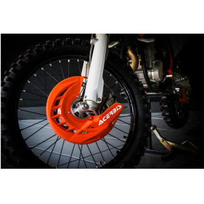 Kryt předního kotouče ACERBIS maximální průměr 280 mm červená červená