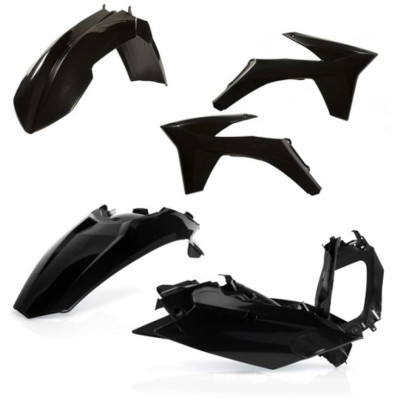 ACERBIS plastový kit  KTM EXC/EXC-F cpl. 12/13 černá