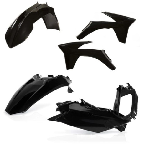 ACERBIS plastový kit  KTM EXC/EXC-F cpl. 12/13 černá