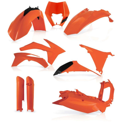 ACERBIS plastový full kit KTM EXC-F 12/13 oranž