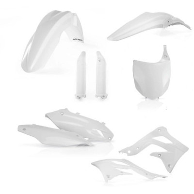 Acerbis plastový full kit KXF 450 2012 bílá