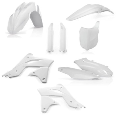Acerbis plastový full kit KXF 250 13/16 bílá