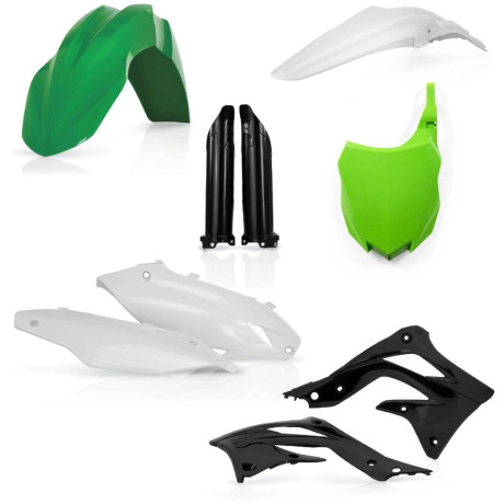 Acerbis plastový full kit KXF 450 13/15 černá/zelená