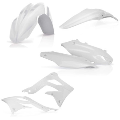 Acerbis plastový kit KXF 450 13/15 bílá