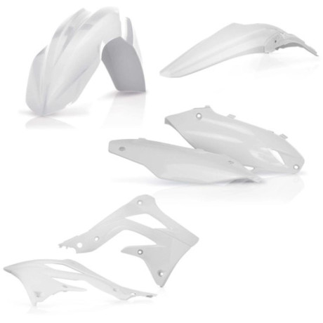 Acerbis plastový kit KXF 450 13/15 bílá
